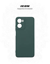 Чохол накладка ArmorStandart TPU Icon для Motorola G05 / E15 Camera cover Dark Green (ARM82984), фото 4