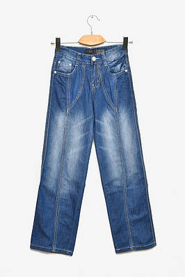 Джинси підліткові для дівчинки синього кольору 201686T Безкоштовна доставка