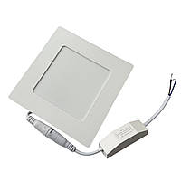 Точкові світильники led 6W 6500К квадрат 116×116×25
