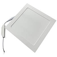 Квадратні світильники для натяжної стелі 18Вт світлодіодні 6500К врізний/накладний 21,8×21,8×2,5