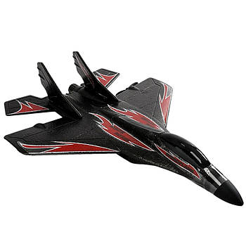 Літак на радіокеруванні Винищувач (підсвічування, 2.4 GHz, запасні лопаті, акумулятор, в коробці) C 71558