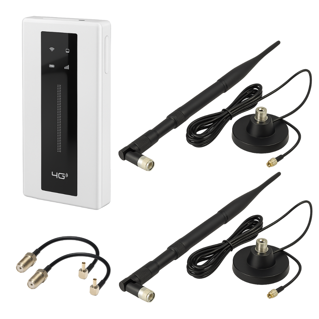 Авто 4G Інтернет Комплект роутер Tianjie MF989 + MIMO Антени 10 Дб