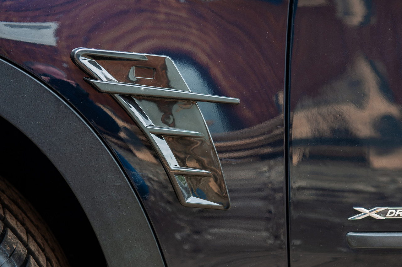 Універсальні Бічні накладки тип-F (2 шт, чорний, гума) від VLF комп., фото 1