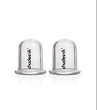 Вакуумні силіконові банки для антицелюлітного масажу "Чудесник" 2 шт, фото 2