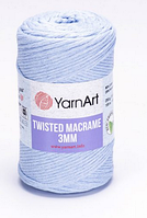 Twisted Macrame 3mm YarnArt-760 блакитний
