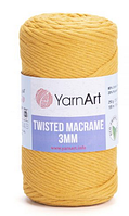 Twisted Macrame 3mm YarnArt-796 охра
