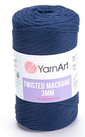 Twisted Macrame 3mm YarnArt-784 темно-синій