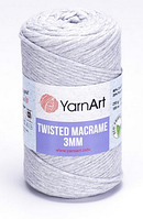Twisted Macrame 3mm YarnArt-756 світло-сірий