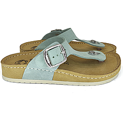 Шльопанці жіночі М'ятний 8126-22 Mubb