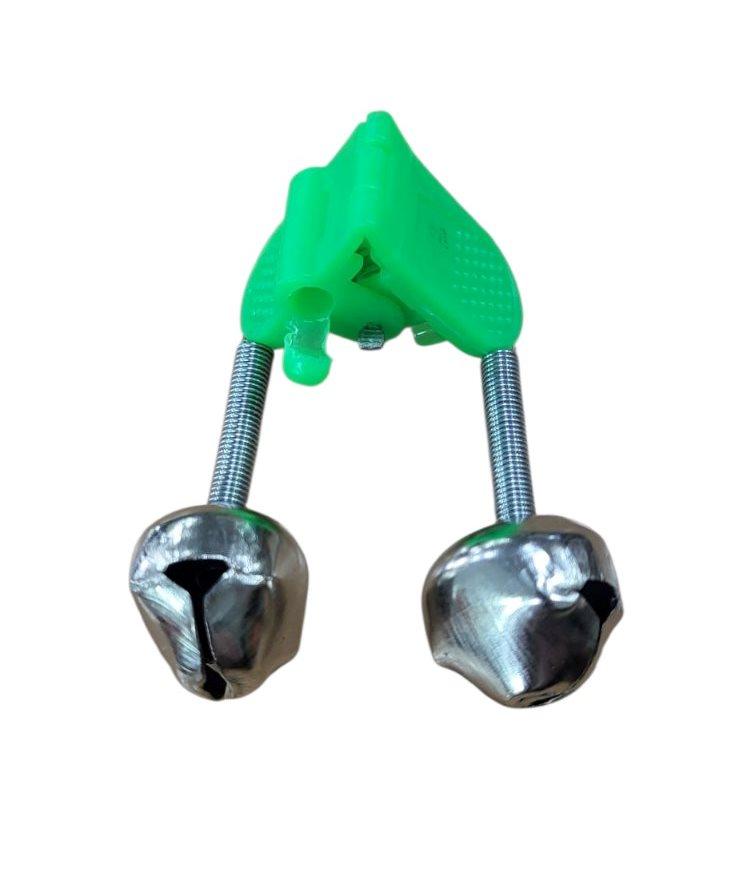 Бубенчик прищепка для рыбалки двойной LD-03, фото 1