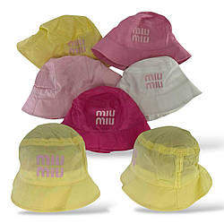 ОПТ Літня панамка дитяча, 52 р. (5 шт./паковання)