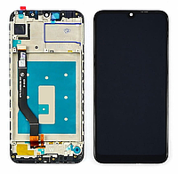 Дисплей Huawei Y7 2019 / Y7 Prime 2019 чорний Екран з сенсором (модуль) + рамка
