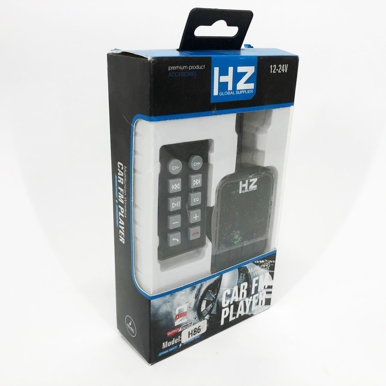 Трансмітер/модулятор H86BT, FM-модулятор з bluetooth, Fm трансмітер у машину, Якісний фм модулятор