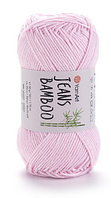 Пряжа Jeans Bamboo-109 рожевий