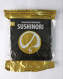 Водорості норі Gold для суші 1 уп 50 аркушів