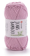 Пряжа Jeans Bamboo-110 рожевий