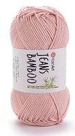 Пряжа Jeans Bamboo-112 персиковий