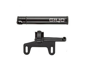 Насос компактний Giyo GP-84S, алюміній, мікро, висувний шланг, різьбова голівка, 13см, 120psi/8,3bar