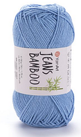 Пряжа Jeans Bamboo-122 блакитний