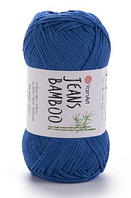 Пряжа Jeans Bamboo-123 синій