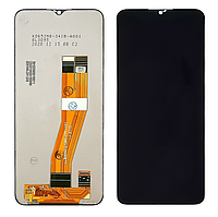 Дисплей Samsung A03s 2021 A037f (160,5 mm) чорний Екран з сенсором (модуль)