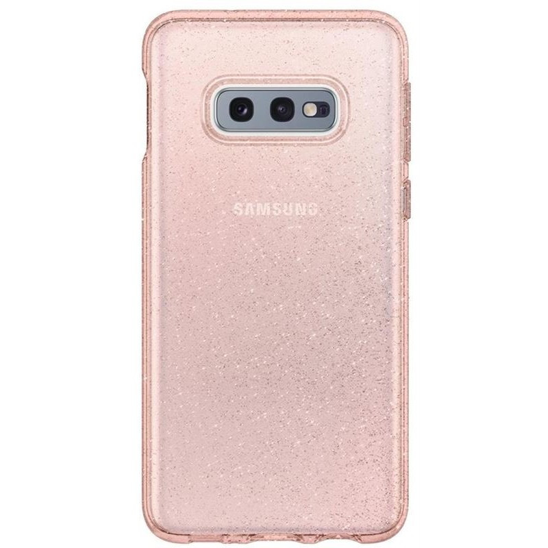 Чохол-накладка Spigen Liquid Crystal Glitter для Samsung Galaxy 10e SM-G970 Rose Quartz (609CS25835), фото 1