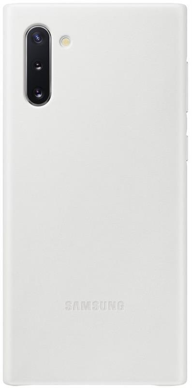 Чохол-накладка Samsung Leather Cover для Samsung Galaxy Note10 SM-N970 White (EF-VN970LWEGRU), фото 1