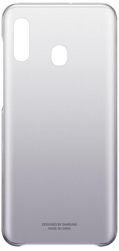 Чохол-накладка Samsung Gradation Cover для Samsung Galaxy A20 SM-A205 Black (EF-AA205CBEGRU), фото 1