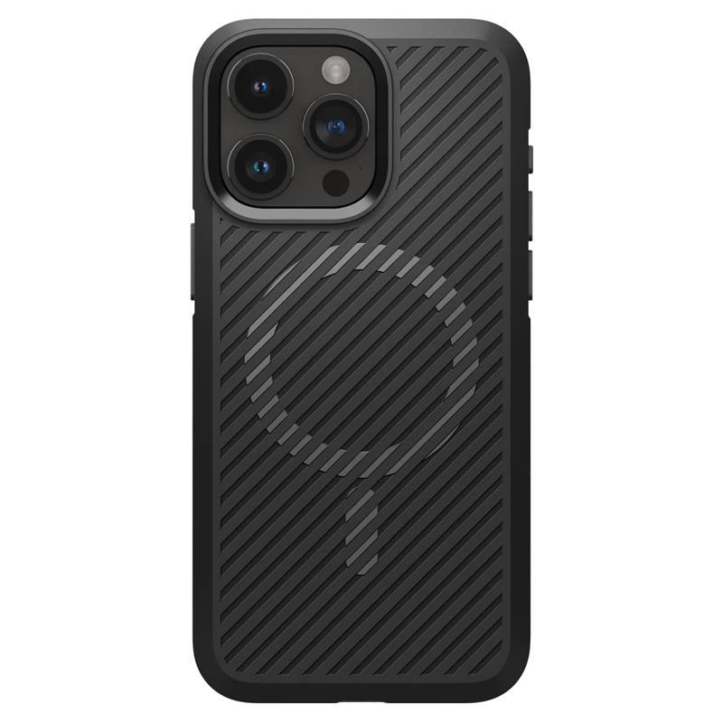 Чохол-накладка Spigen Core Armor MagFit для Apple iPhone 15 Pro Matte Black (ACS06467), фото 1
