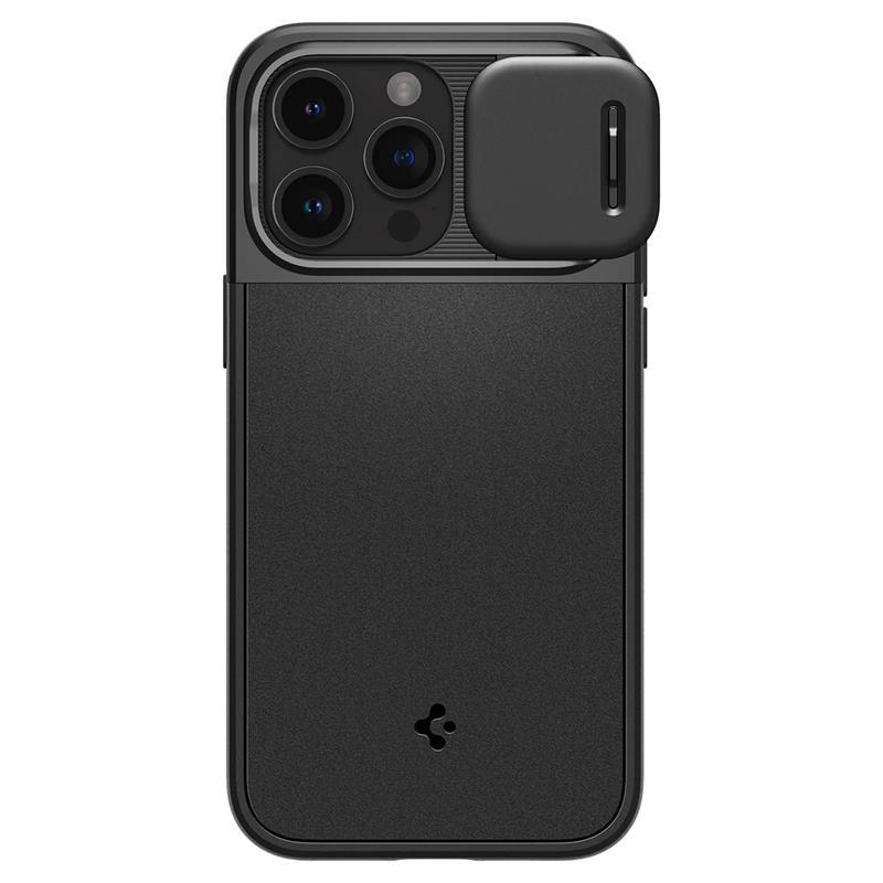 Чохол-накладка Spigen Optik Armor MagFit для Apple iPhone 15 Pro Black (ACS06738), фото 1