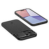 Чохол-накладка Spigen Optik Armor MagFit для Apple iPhone 15 Pro Black (ACS06738), фото 9