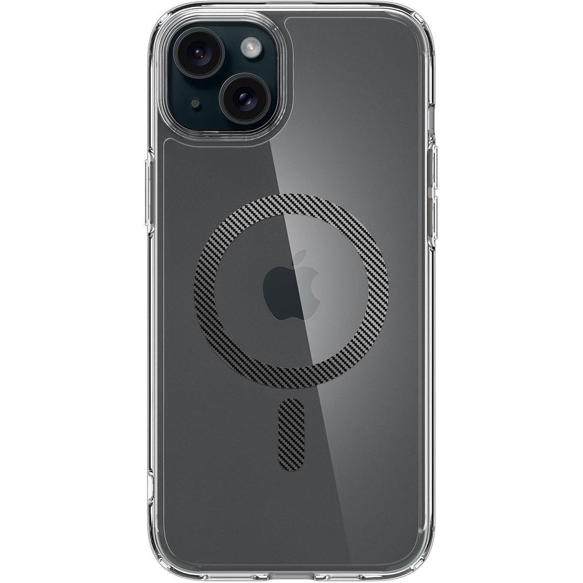 Чохол-накладка Spigen Ultra Hybrid MagFit для Apple iPhone 15 Carbon Fiber (ACS06805), фото 1