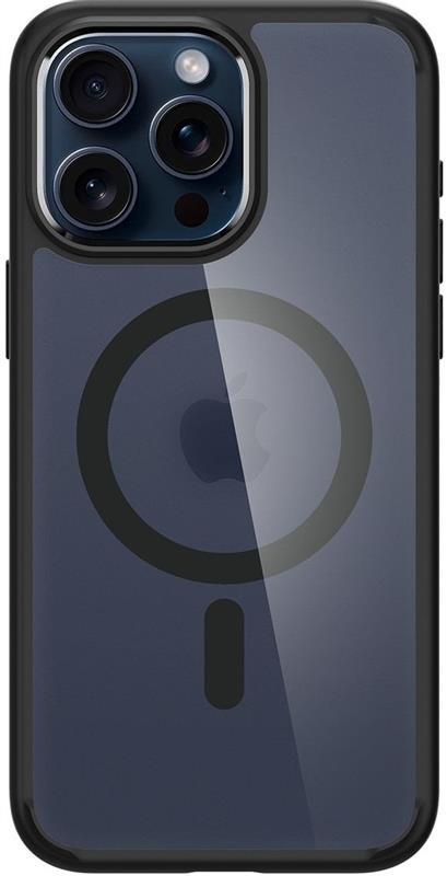 Чохол-накладка Spigen Ultra Hybrid MagFit для Apple iPhone 15 Pro Max Frost Black (ACS06581), фото 1