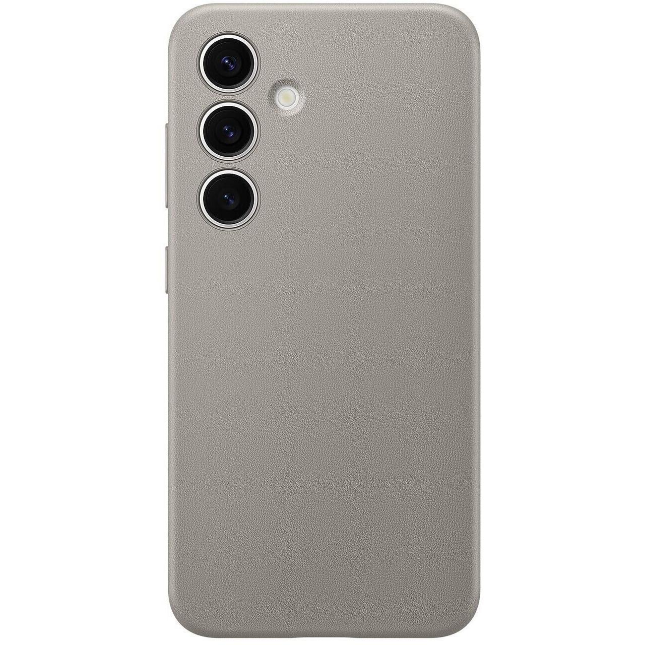 Чохол-накладка Samsung Vegan Leather Case для Samsung Galaxy S24 SM-S921 Taupe (GP-FPS921HCAAW), фото 1