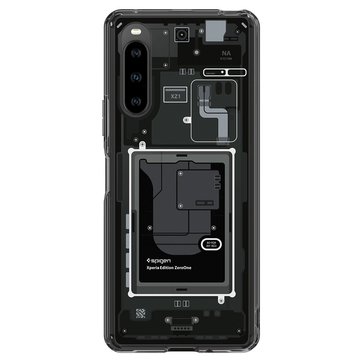 Чохол-накладка Spigen Ultra Hybrid Zero One для Sony Xperia 10 V (XQ-DC72) Black (ACS06203), фото 1