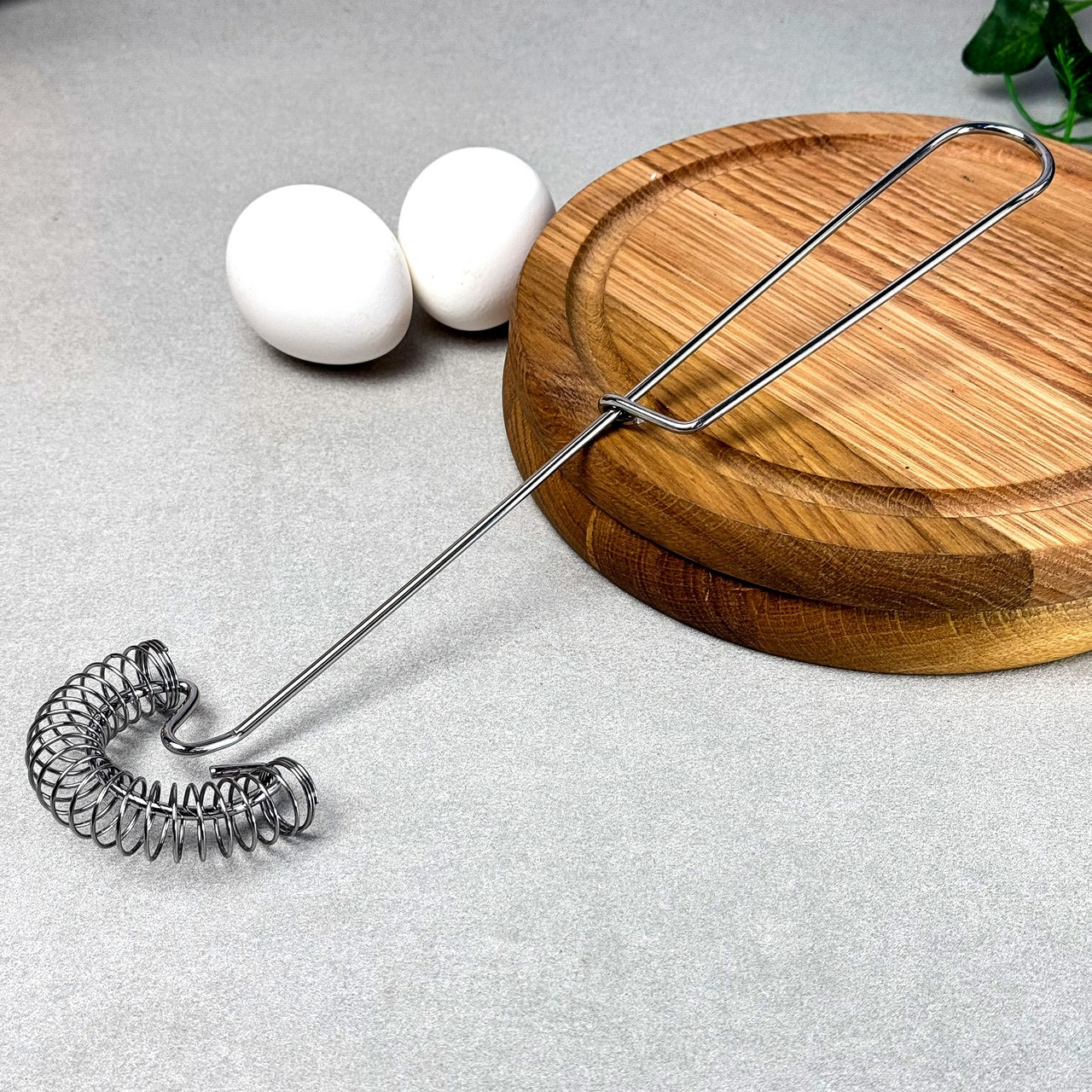 Кухонний вінчик пружинний із нержавіючої сталі 27 см, фото 1