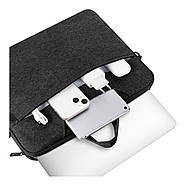 Сумка для ноутбука Dux Ducis LBJB Shoulder Bag for 15.5"-16" Black, фото 3