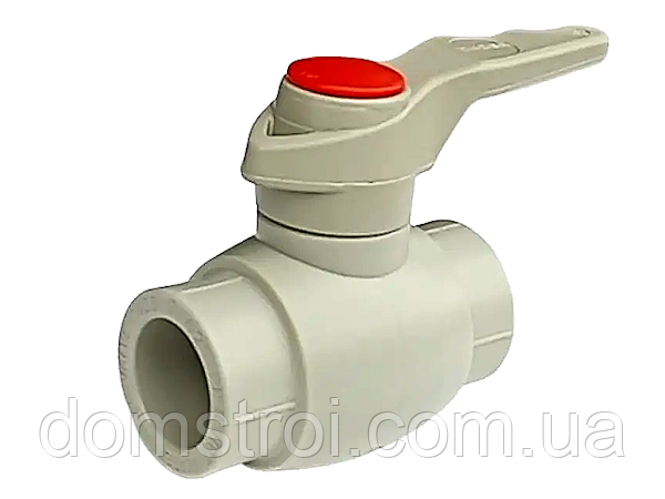 Кран кульовий під пайку PPR 50 KOER (K0179.PRO) латунна куля