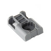 Майданчик під монтажний пістолет 29х20х8мм для кабельної стяжки до 10мм з отвором сіра (пач. 100шт.) APRO