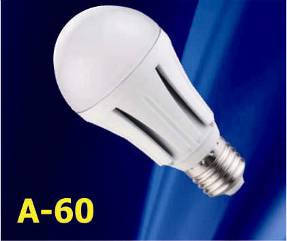 Лампа діод. LUMEN LED A60 10W 220V 4100K E27 матова