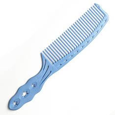 Гребінець з ручкою Y. S. Park Professional YS-H278 Sky Blue, 198 мм (YS-H278 Sky Blue)