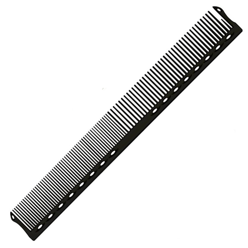 Гребінець для стрижки Y. S. Park Professional 320 Cutting Combs чорний (366086), фото 1