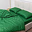 Комплект постільної білизни Страйп зелений (півторачний), фото 3