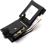 Класичне чоловіче портмоне з натуральної шкіри ST Leather В102 Чорний, фото 10