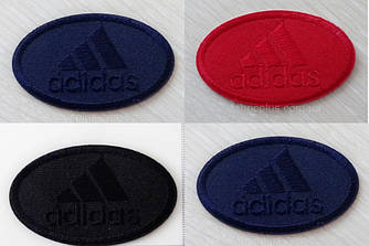 Термоаплікації спортивна Adidas кольорова 40*65 мм