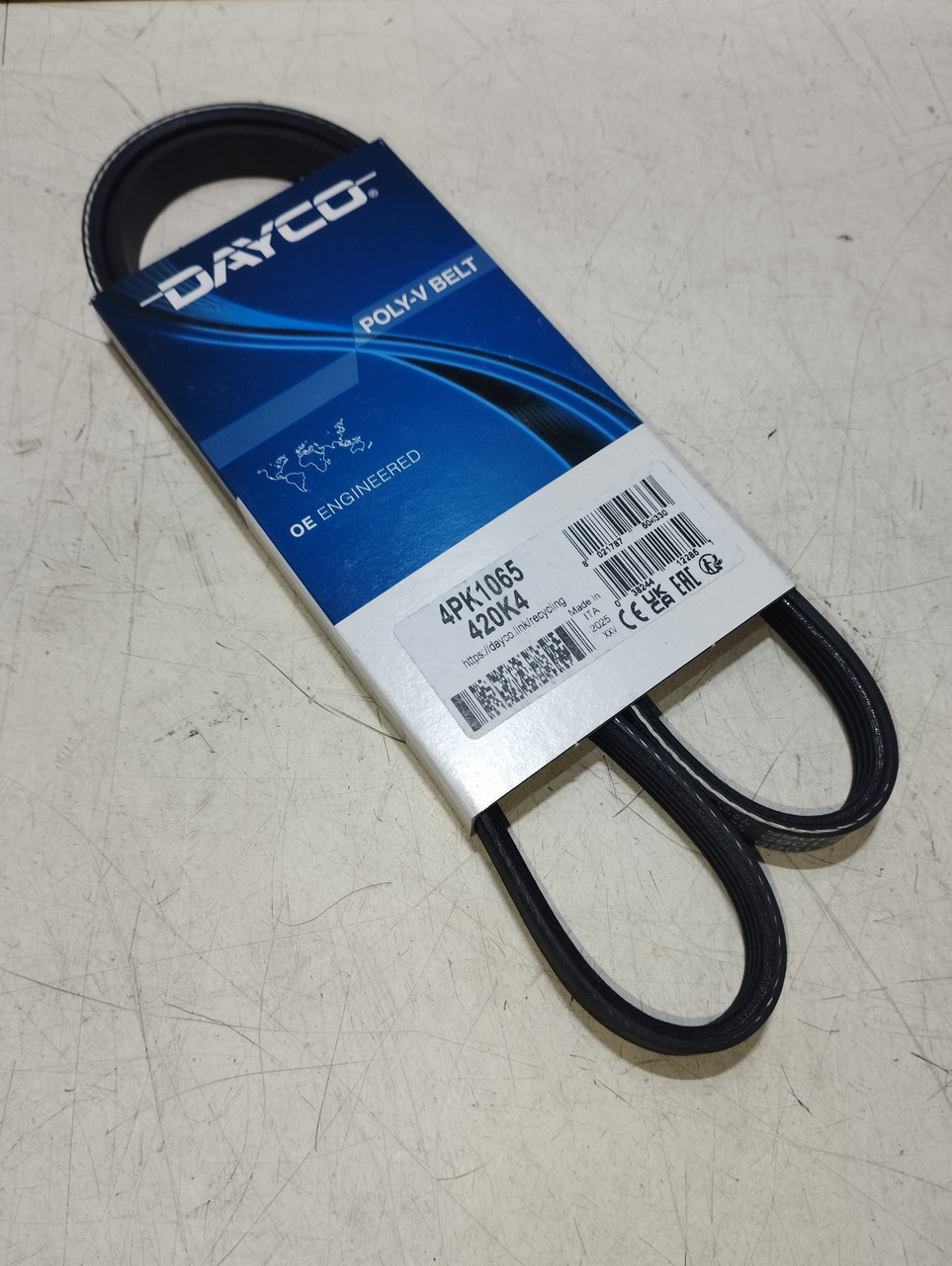 Ремінь полікліновий "Dayco" 4pk1065