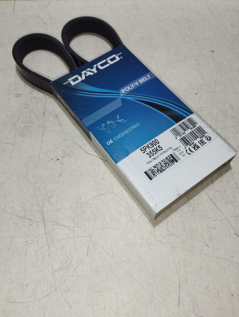 Ремінь полікліновий "Dayco" 5pk900