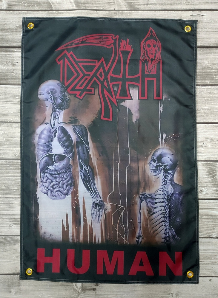 Прапор Death - Human 60х90 см
