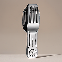 Набір ложка виделка ніж Roxon C1S складані столові прилади з чохлом для зберігання