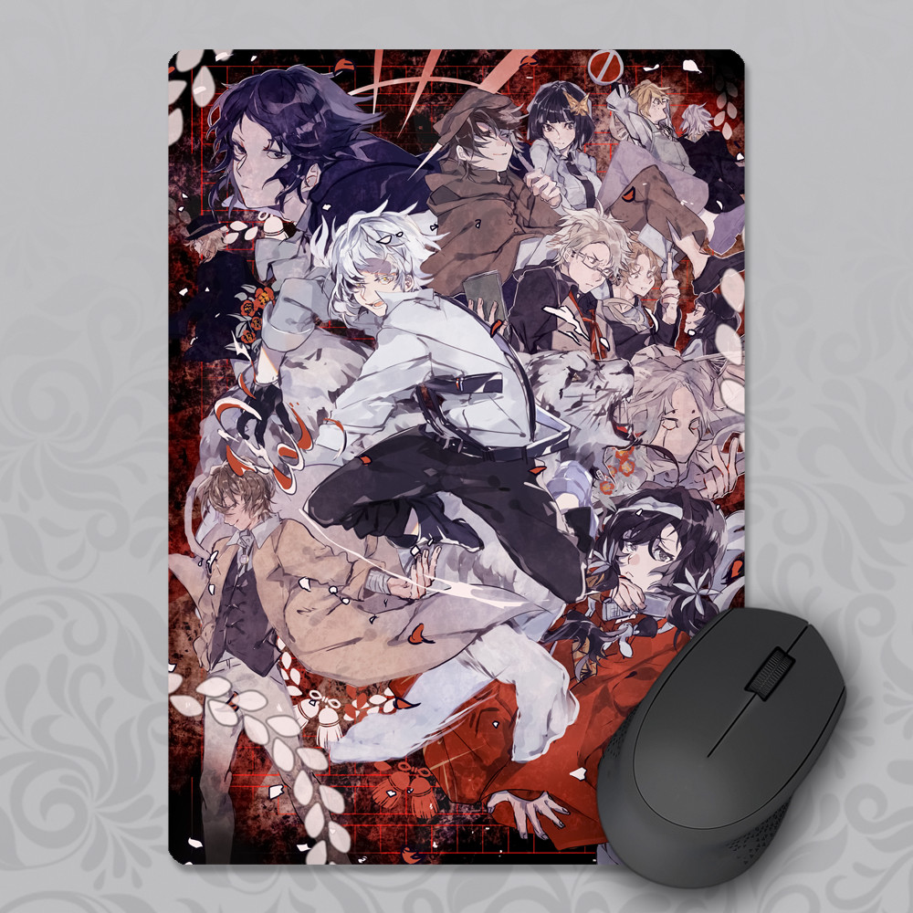 Килимок для миші 210x290 мм Bungou Stray Dogs
